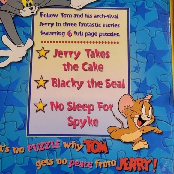 Tom and Jerry Puzzle book - Picture 3 of 6